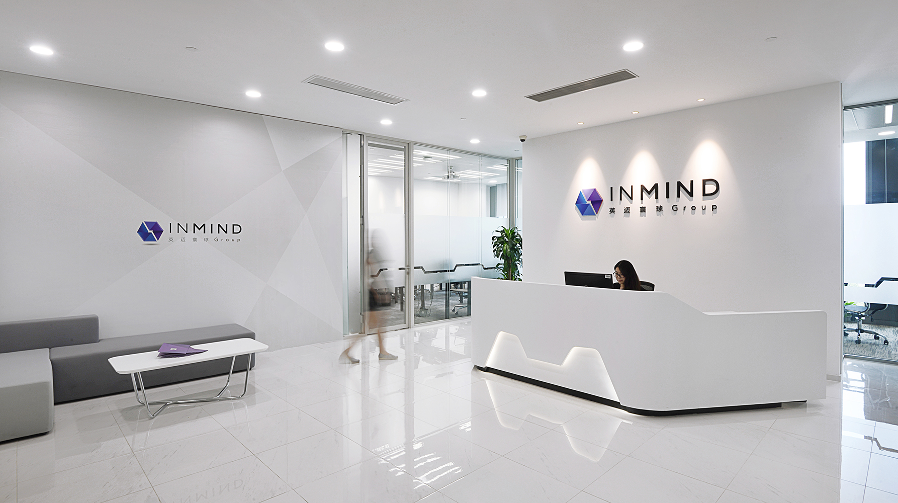 互聯網獵頭公司辦公室裝修設計圖