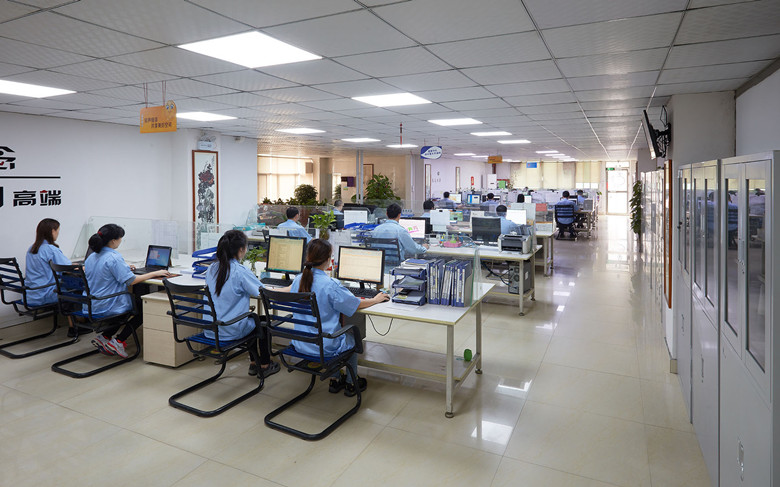 工廠模具公司辦公室裝潢實景圖效果