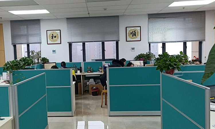 浦東新區(qū)科技公司辦公室設(shè)計裝潢圖片